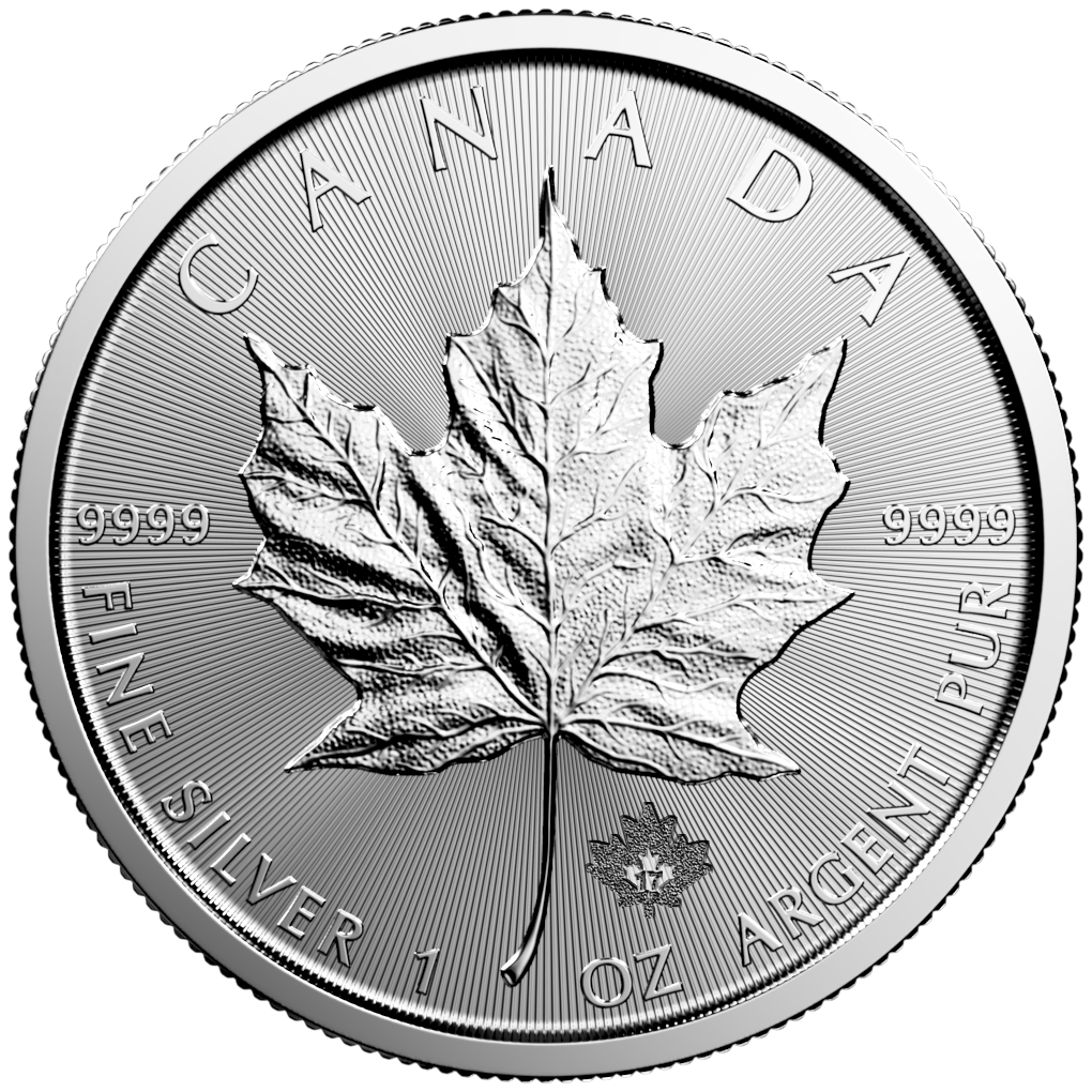 1 OZ CANADIAN SILVER MAPLE LEAF