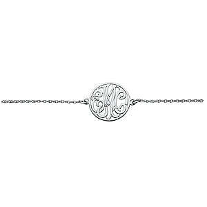 20mm 3 Initial Monogram Bracelet