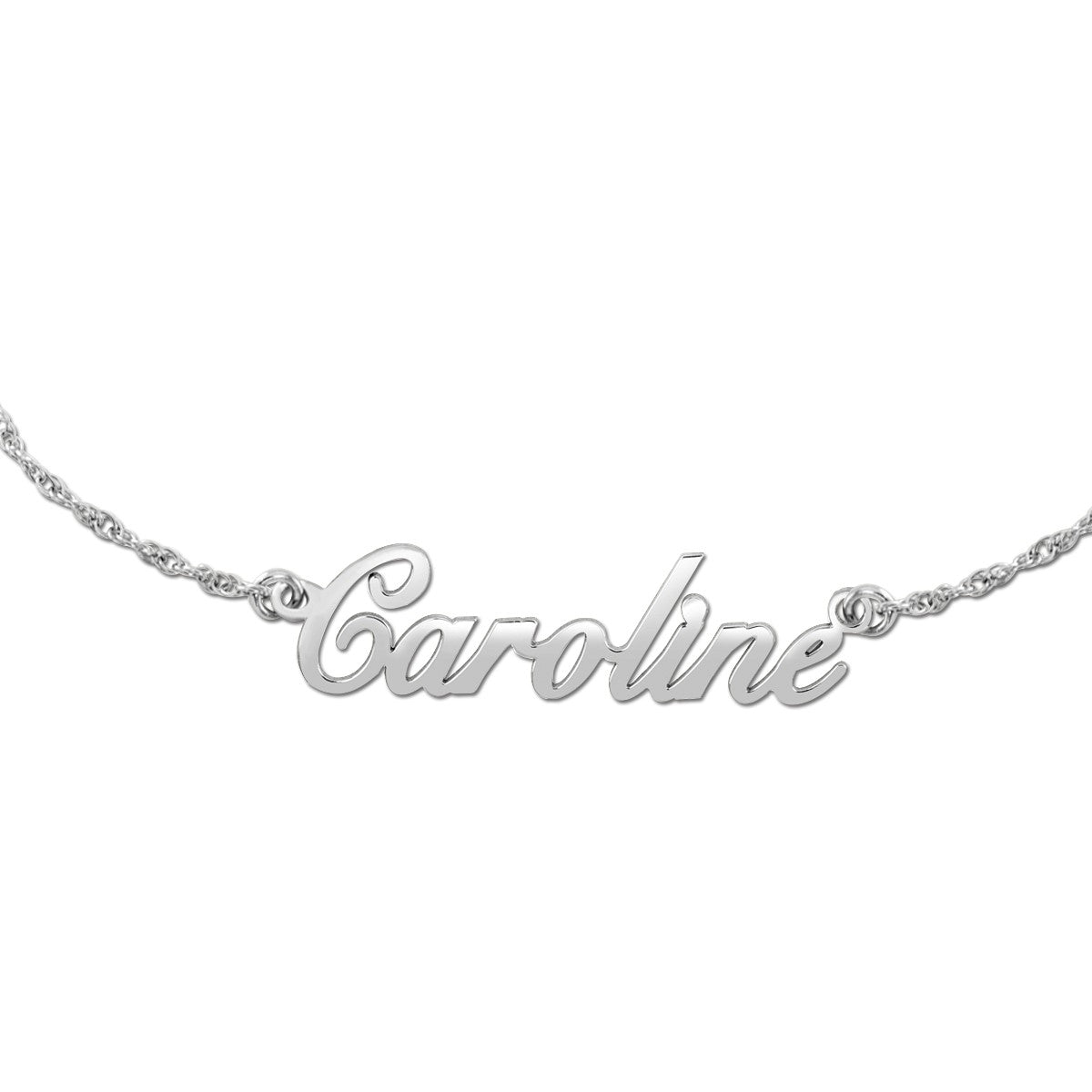 14k W Womens High Polish Bracelet