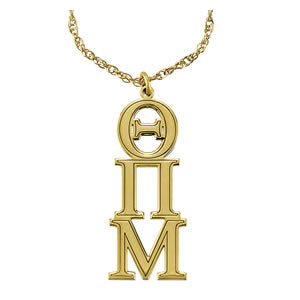 Greek Letters Pendant