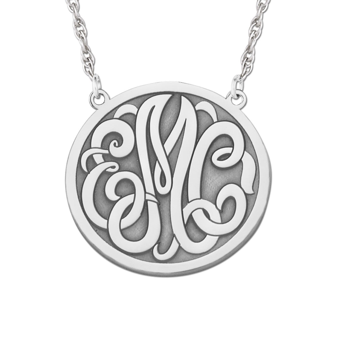 3 Initial Pnk0036 Pendant