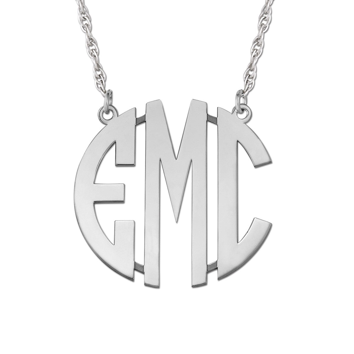 3 Initial Pnk0039 Pendant