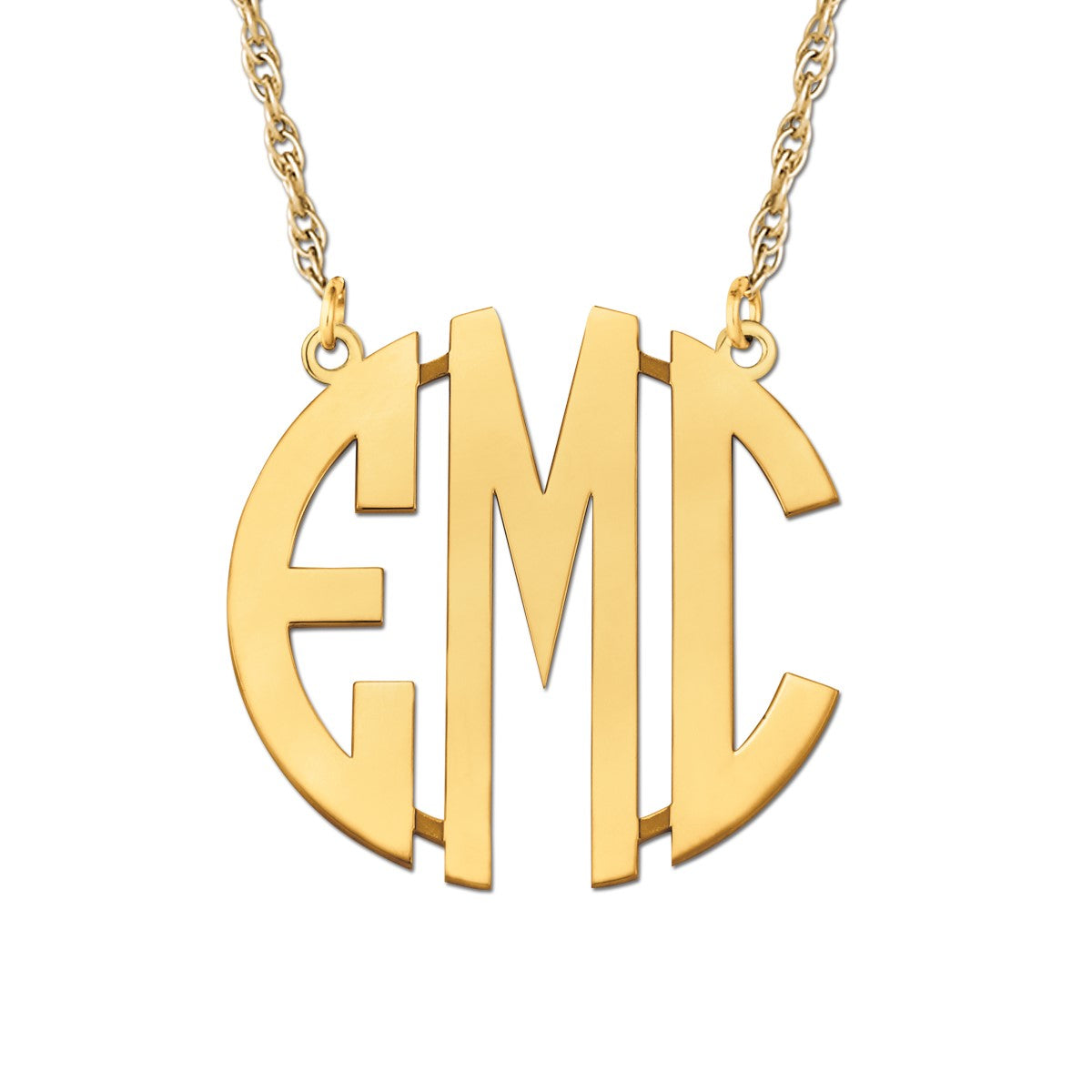 3 Initial Pnk0039 Pendant