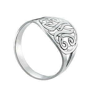 Monogram W/ See Thru Backing Ring