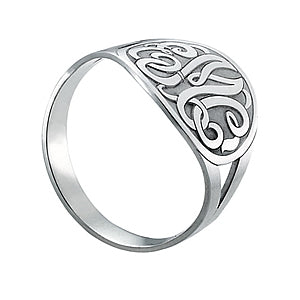Monogram W/ Solid Backing Ring