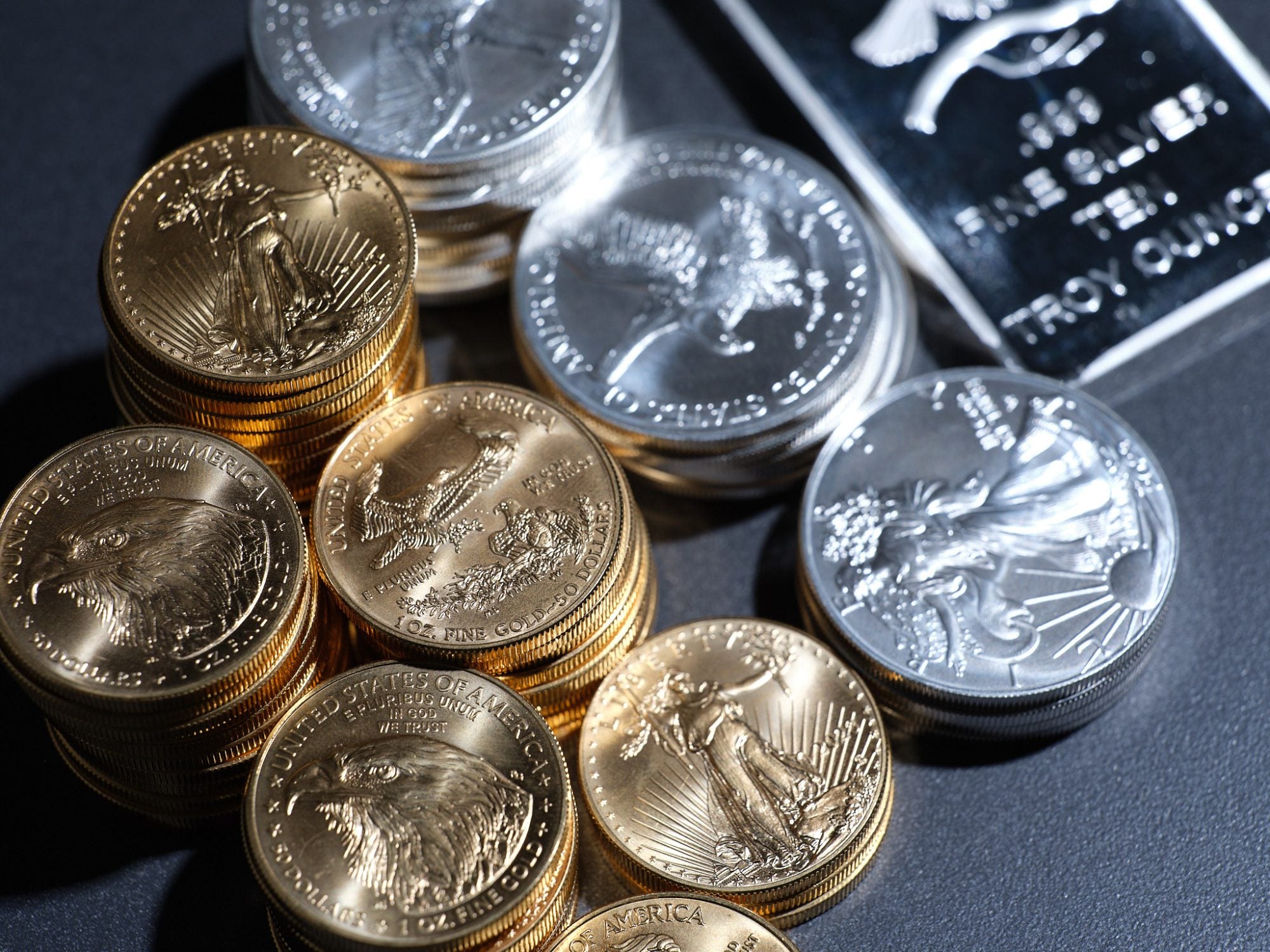 Coin stacks