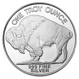 1 oz Silver Round Buffalo