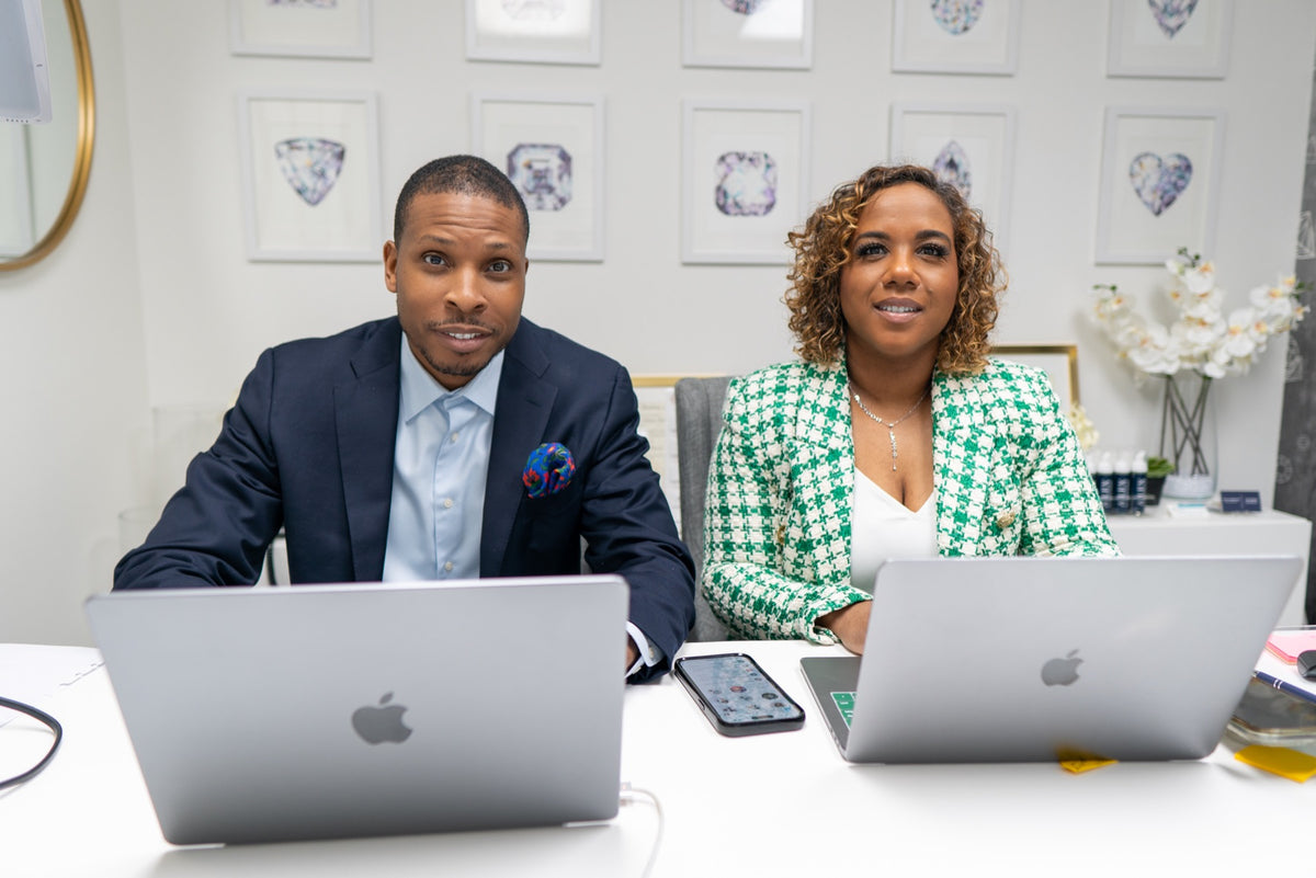 Andre and Danielle Osborne at the JCK interview, January 2024