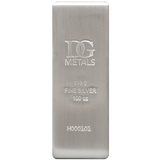 100 oz Silver Bar – Dillon Gage Metals — buy silver at Alex Lexington, Atlanta's trusted precious metals dealer