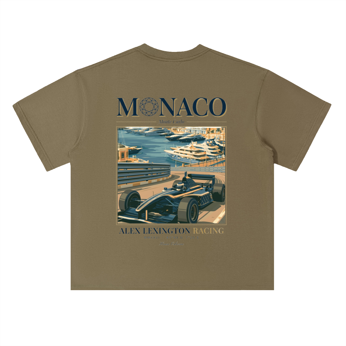 Heavyweight Drop Shoulder Cotton T-Shirt