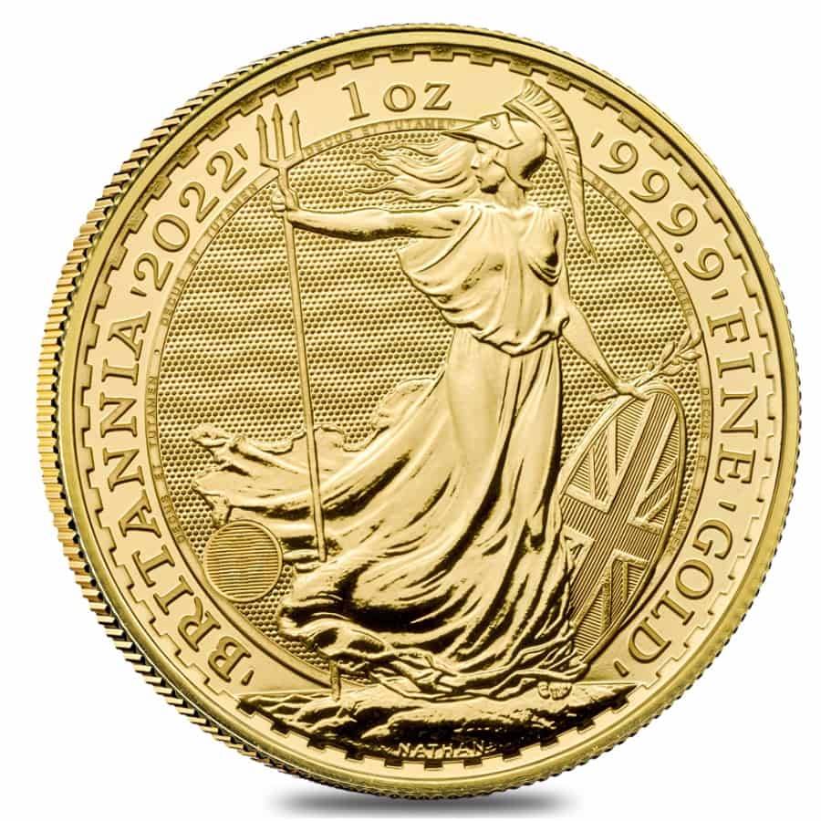 1 OZ GREAT BRITAIN GOLD BRITANNIA