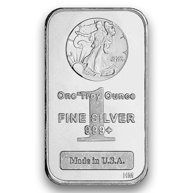 1 OZ SILVER BAR WALKING LIBERTY