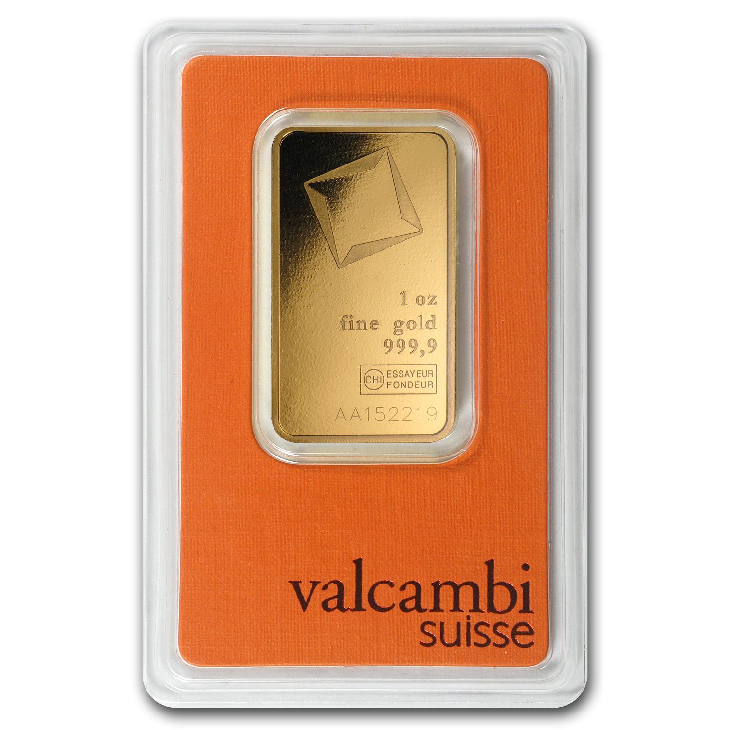 1 oz Valcambi Gold Bar