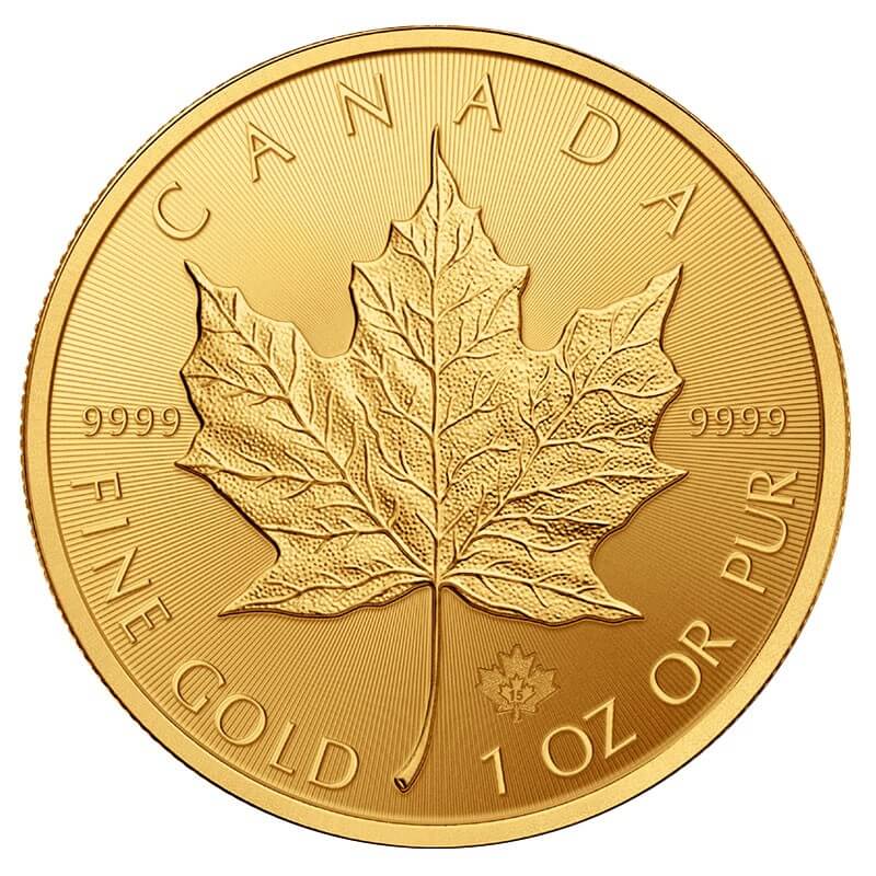 500 – 1 oz Canadian Gold Maple Leaf Monster Box